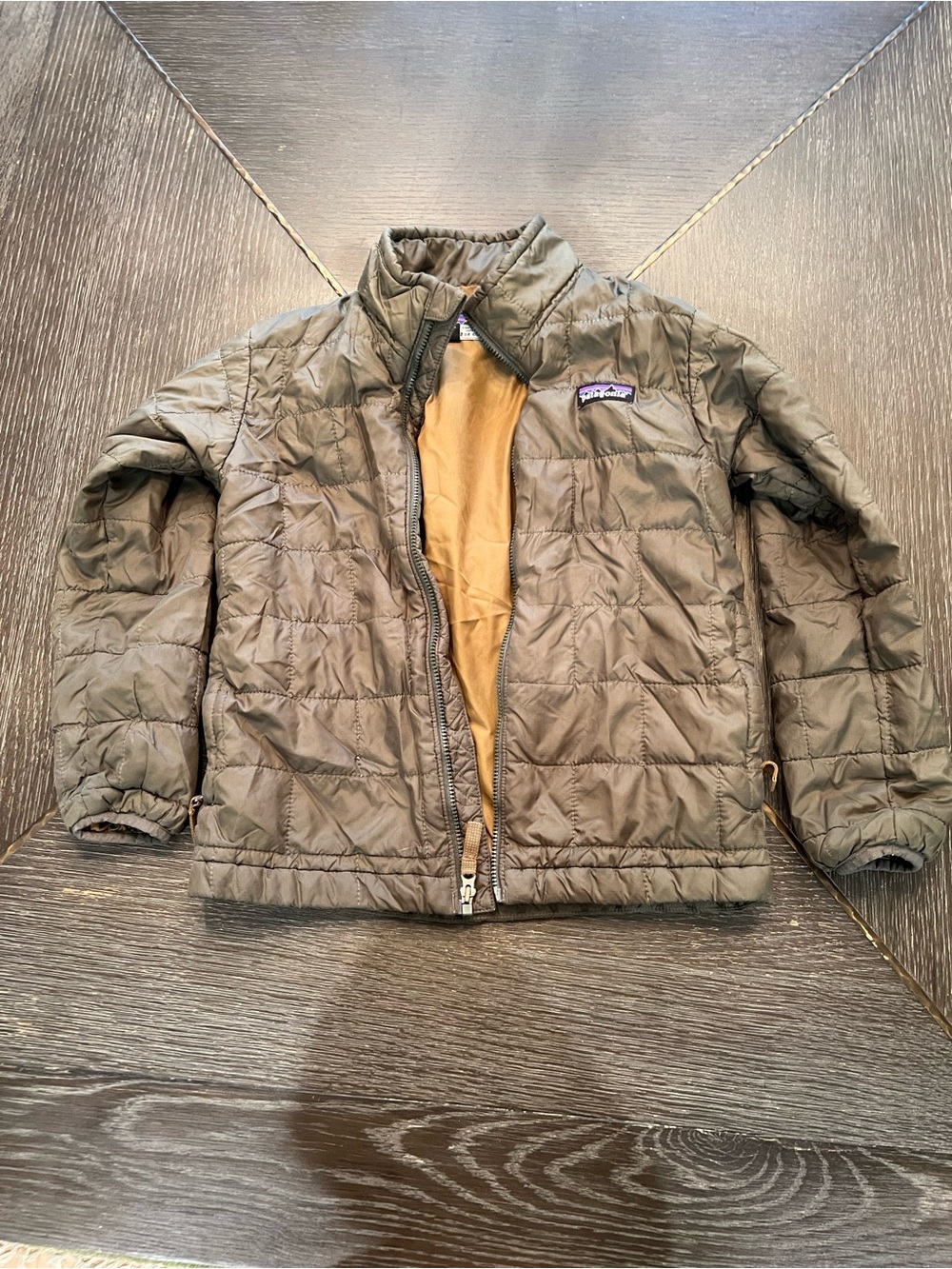 Patagonia Kids nano Jacket - Olive Green